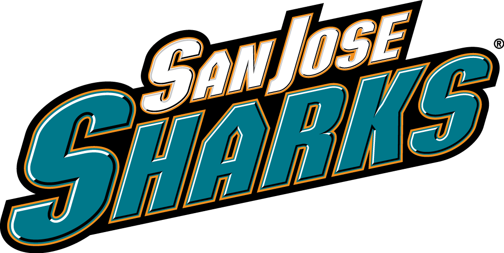 San Jose Sharks 2007-Pres Wordmark Logo iron on transfers for fabric